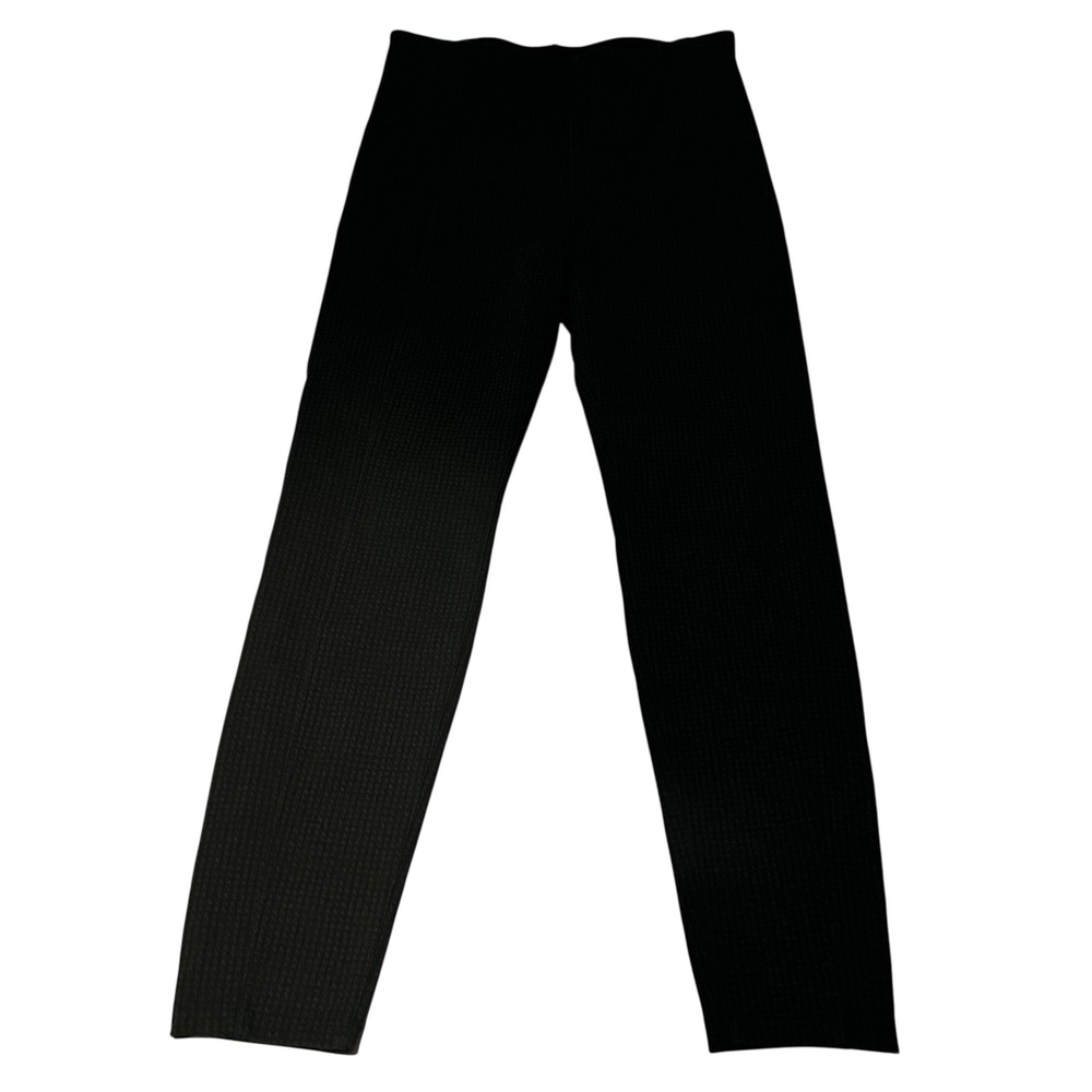 Liverpool Los Angeles Pull On Leggings Size 8 Black Olive Houndstooth